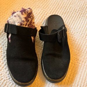 Dr Martens Carlson Convertible Slingback Platform Mule